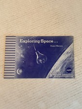 Vintage 1960's Nasa Brochure Exploring Space Project Mercury picture