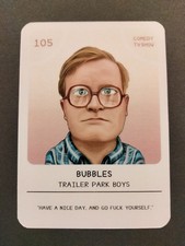 Bubbles TRAILER PARK BOYS Deck Heads art card Hanson pack fresh picture