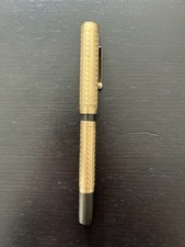 VTG 14k Gold Filled Fountain Pen “Safety” W/ 14k Gold Nib picture