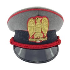 WW2 Italian Duce of Fascism Fascist Military General Officers Visor Cap Repro picture