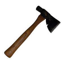 Vintage Stanley 59-122 Carpenter Half Hatchet Axe Hammer Nail Puller USA picture