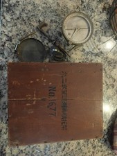 Rare Japanese Type 92 Military Compass Set No 1677 Parts Repair picture