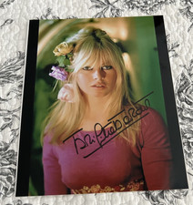 BRIGITTE BARDOT SIGNED AUTOGRAPHED 8X10 PHOTO AUTHENTIC TTM FRANCE #2. 8X10 picture