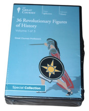 The Great Courses 36 Revolutionary Figures Of History Sealed CD Set picture