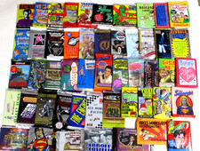 VINTAGE WAX /FOIL MEGA LOT 50 SEALED CARD PACKS-YOU GET ALL THE PACKS IN PHOTO picture