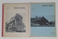 Lehigh Valley Railroad Pictorial Review Vol. 1 & 3 Ed Gardner Spiral Bound picture
