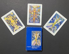 Large Aleister Crowley Thoth Tarot 3 Mage AGMüller Blue Box 1986 Vintage picture