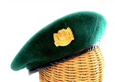 Vintage British or Scottish Ad Cor Margra BERET CAP by Kangol Wear Limited 7 3/8 picture