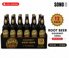 Hank's Gourmet Root Beer, 12 fl oz 12 Pack Glass Bottles picture