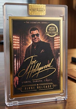 Joe Hollywood Signature Series Gold Foil  Card First Release Limited Edition  picture