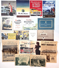 Vintage Hudson Automobile Sales Brochure Literature Lot 1950s Dealer Bundle picture