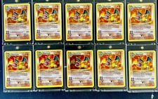 RARE 10x Shadowless Charizard Base Set Holo Lot 1/1 Vintage Pokémon Card 4/102 picture