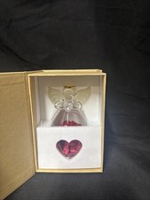 Beautiful Sacredyna Angel Figurine with Red Rose Forever Flowers Boxed Gift picture