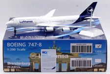 SQ Wings L2054 Lufthansa Boeing 747-8i D-ABYA Diecast 1/200 Jet Model Airplane picture
