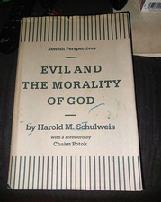 Harold M. Schulweis Evil and the Morality of God Hardcover 1984 Signed picture