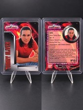 1997 Power Rangers Turbo Trading Cards Bandai Tommy Oliver No 10 picture