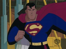 Superman Animated Series-Original Prod Cel/Drawing-Superman-Last Son Of Krypton picture