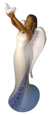 Ebony Treasures Heavenly Virtues: Peace Figurines,Sculptures & Figurines, Black picture