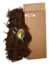 VINTAGE CHEWBACCA PLUSH KENNER 1977 STAR WARS TOY DOLL W/ BELT TAG ORIGINAL BOX picture