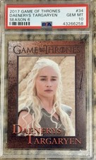 2017 Game Of Thrones Daenerys Targaryen 💎 PSA 10 💎 Very Low Pop picture