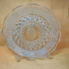 Vintage Anchor Hocking Wexford Glass 5 Part Divided Relish Dish Tray picture