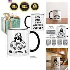 Funny Jesus Christian Gift for Women Men Pastors Churchmate, Religious Humor ... picture