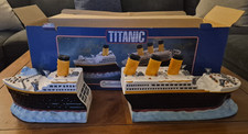 Vintage 1998 Enesco Titanic Cookie Jar With Box picture
