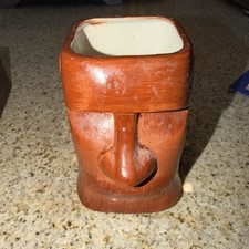Vintage AKU AKU Las Vegas Tiki Mug Stardust Lounge OMC Japan No Lid 6.5” 1960 picture