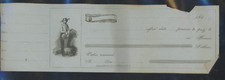 1850's Pre-Civil War Kiggins & Kellogg Blank Promissory Note picture