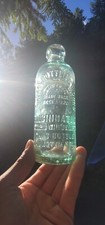 1880's Scarce Pictorial Horseshoe Hutch☆Antique Engel's Cincinnati Soda Bottle picture