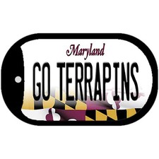 Go Terrapins Novelty Metal Dog Tag Necklace 2