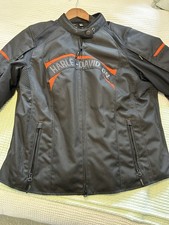 Harley-Davidson Genuine Motorclothes Black Jacket Regular Fit 2W picture