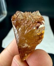 Etched Topaz Crystal Double Terminated , Specimen 92 Carats @ Minerals picture