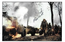 Al Price auto/signed 4x6 photo Battle of The Bulge D-Day Europe WW II COA LOOK picture