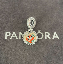 Walt Disney World Flower Garden Festival Orange Bird Charm S925 Sterling Silver picture
