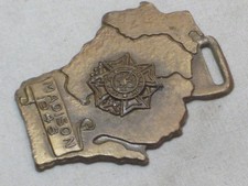 vintage MADISON 1946 AUXILIARY V.F.W Veterans Foreign Wars WISCONSIN medal badge picture