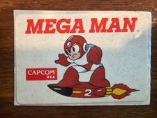 Nintendo NES Mega Man Capcom USA Promo Sticker Megaman 2 Excellent Condition picture