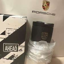 Porsche Ahead Black Tumbler Porsche Crest Logo Cup Drinkware From Japan picture