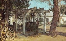 CHINO, CA California  YORBA~SLAUGHTER ADOBE~Butterfield Stage Coach  Postcard picture