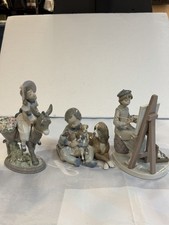LLADRO 5363 Young Painter With 2 Other LLARDOS LOT Total 3 With Boxes picture