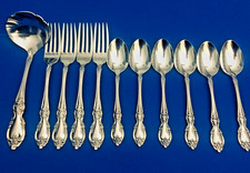 Oneida Community stainless LOUISIANA 4 Dinner Forks 7-1/4