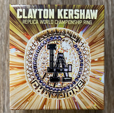 KloanZ Inc. Clayton Kershaw LA Dodgers #22 Replica Championship Ring Crystal picture