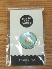 These are Things - Call Me Old Fashioned Collectible Souvenir Enamel Lapel Pin picture