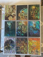 Boris Series 3 All Prism Base Card Set 72 Prism Cards 1993 Comic Images picture
