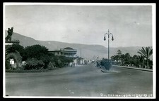 CHILE Iquique 1940 Avenida Balmaceda. Real Photo Postcard picture
