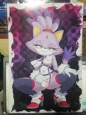 Sonic the hedgehog sexy toplist blaze the cat 13 / 19 poster picture