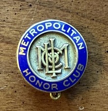 Vintage 14K Yellow Gold Metropolitan Insurance Co. Honor Club Pin picture