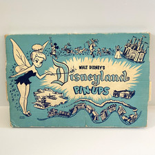 VINTAGE DISNEYLAND 1950's Pin-Ups Casey Jr Train Wooden Wall Decoration Box picture