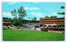 Postcard Honeymoon Motel and Restaurant Niagara Falls Canada c1960s Old Cars picture