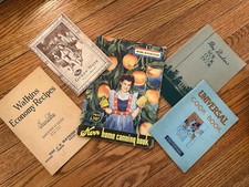 Cook Booklets 1920's-30's 40's Watkins Grape Nuts Kerr Lot of 7 Antique Vintage picture
